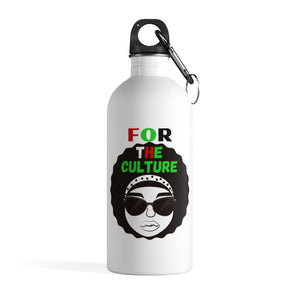 "For the Culture" Stainless Steel Water Bottle