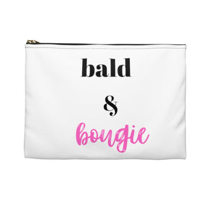 "Bald & Bougie" Accessory Pouch