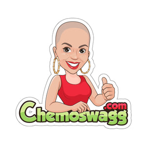 "Chemoswagg" Logo Kiss-Cut Stickers