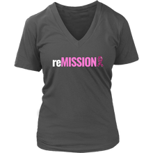 Load image into Gallery viewer, &quot;reMISSION&quot; Breast Cancer T-Shirt