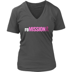 "reMISSION" Breast Cancer T-Shirt