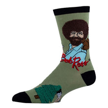 Load image into Gallery viewer, Painting Bob Ross Socks