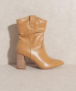 OASIS SOCIETY Mavis   Western Style Bootie