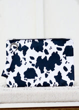 Load image into Gallery viewer, Cow Print Oversized Everyday Clutch