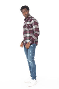 Men's Flannel Plaid Shirt