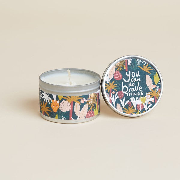 You Can Do Brave Things Candle