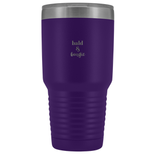 "Bald & Bougie" 30 oz Tumbler