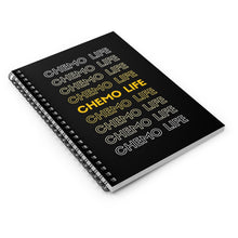 Load image into Gallery viewer, &quot;Chemo Life&quot; Spiral Notebook - Ruled Line