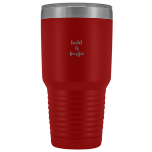 "Bald & Bougie" 30 oz Tumbler