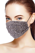 Load image into Gallery viewer, 3D Sequin Facemask