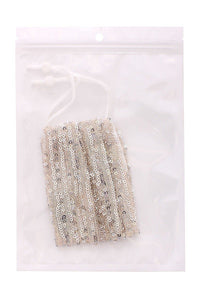 3D Sequin Facemask
