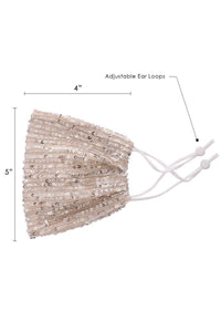 3D Sequin Facemask