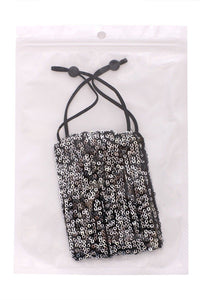 3D Sequin Facemask