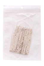 Load image into Gallery viewer, 3D Sequin Facemask