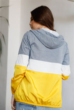 Load image into Gallery viewer, Colorblock Hooded Jacket