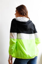 Load image into Gallery viewer, Colorblock Hooded Jacket