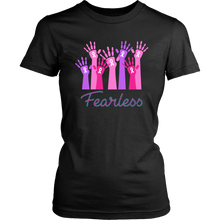 Load image into Gallery viewer, &quot;Fearless&quot; Cancer Awareness T-Shirt