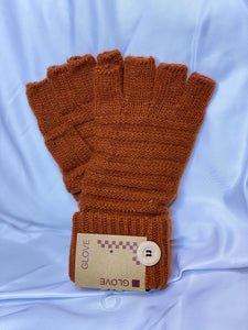 Fingerless Gloves with Button detail