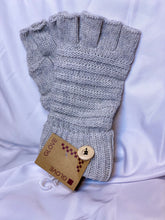 Load image into Gallery viewer, Fingerless Gloves with Button detail