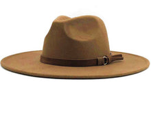 Load image into Gallery viewer, Wide Brim Dandy Panama Hat