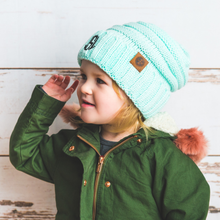 Load image into Gallery viewer, Cute Monogrammed Beanies For the Kids