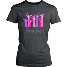 Load image into Gallery viewer, &quot;Fearless&quot; Cancer Awareness T-Shirt