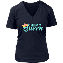 Load image into Gallery viewer, &quot;Chemo Queen&quot; Women&#39;s T-Shirt