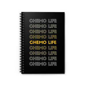 "Chemo Life" Spiral Notebook - Ruled Line