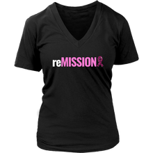 Load image into Gallery viewer, &quot;reMISSION&quot; Breast Cancer T-Shirt