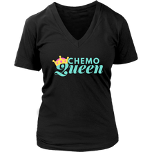 Load image into Gallery viewer, &quot;Chemo Queen&quot; Women&#39;s T-Shirt