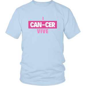 "I CAN-CER VIVE" Breast Cancer Tee