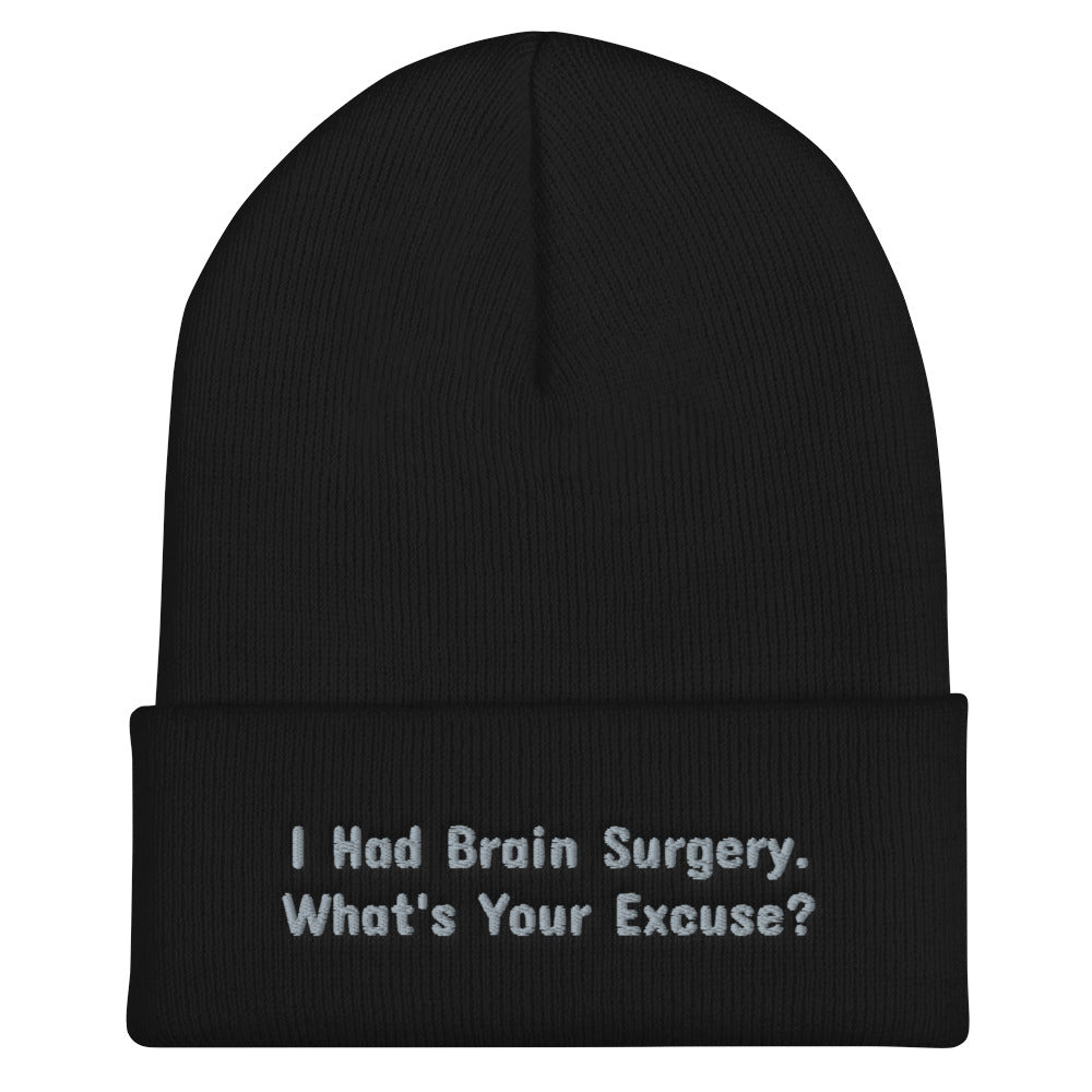 Brain Surgery Cuffed Beanie